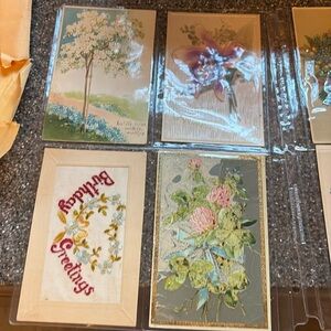 vintage happy birthday postcards (17)